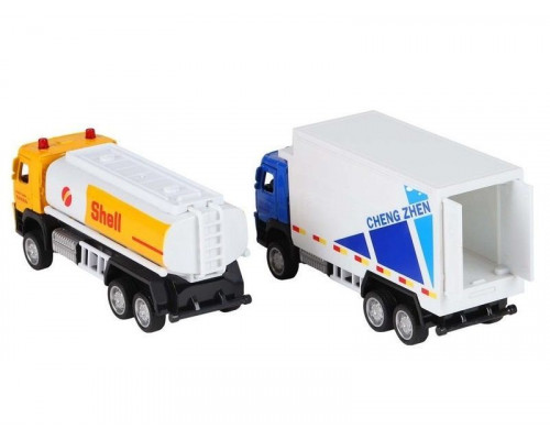 Набор АВТОПАНОРАМА Городские службы 1, 1/72, инерция, в/к 30*13*10 см