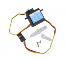 Сервомашинка реверсная 9g для самолета Top RC 500 Class Cessna 182 6СH (Flap2), провод 250мм