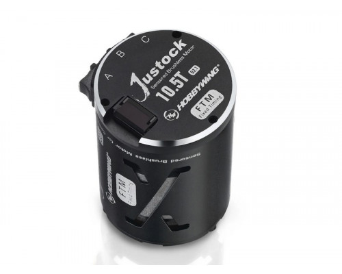 Бесколлекторный мотор Hobbywing JUSTOCK-10.5T-BLACK-G2.1 (4000KV, 3.17/15)