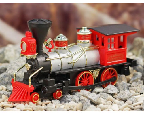 Машина Kinsmart Classic Locomotive инерция (1/6шт.) 17,5см б/к