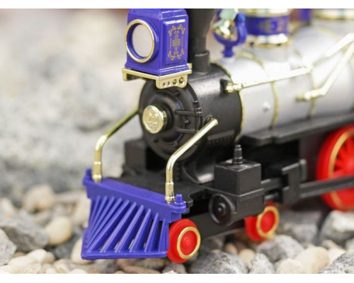 Машина Kinsmart Classic Locomotive инерция (1/6шт.) 17,5см б/к