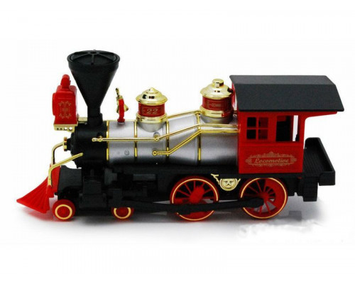 Машина Kinsmart Classic Locomotive инерция (1/6шт.) 17,5см б/к
