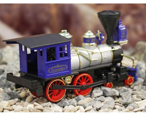 Машина Kinsmart Classic Locomotive инерция (1/6шт.) 17,5см б/к
