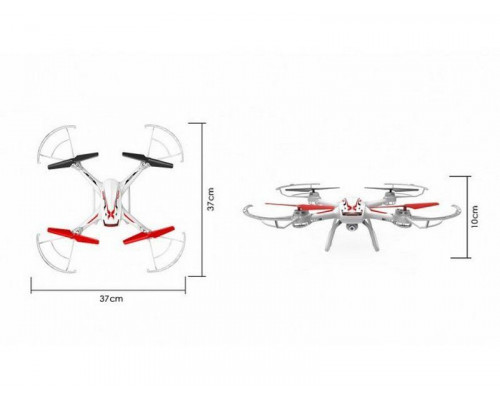 Р/У квадрокоптер Syma X54HW с FPV трансляцией Wi-Fi, барометр, 2.4G RTF