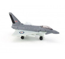 Самолет Siku Реактивный Jet Fighter 0873 1/87, 6.9 см, серый/белый