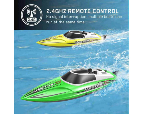 Радиоуправляемый катер Volantex RC Vector S чёрный Brushless 2.4G LiPo RTR