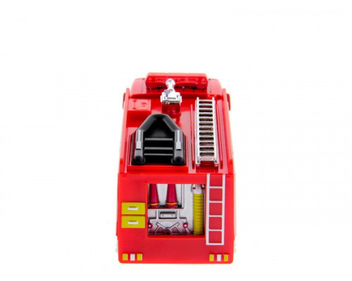Машина Kinsmart Пожарная машина Rescue Fire Engine инерция (1/12шт.) б/к