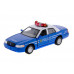 Машина Kinsmart Ford Crown Victoria (police) инерция (1/12шт) 1:42 б/к
