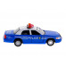 Машина Kinsmart Ford Crown Victoria (police) инерция (1/12шт) 1:42 б/к