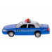 Машина Kinsmart Ford Crown Victoria (police) инерция (1/12шт) 1:42 б/к