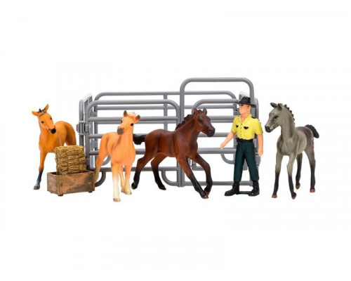 Игрушки фигурки MASAI MARA ММ205-031 в наборе серии На ферме, 8 пр.