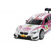 Машина АВТОПАНОРАМА BMW M3 DTM, белый-розовый, 1/32, свет, звук, инерция, в/к 17,5*13,5*9 см