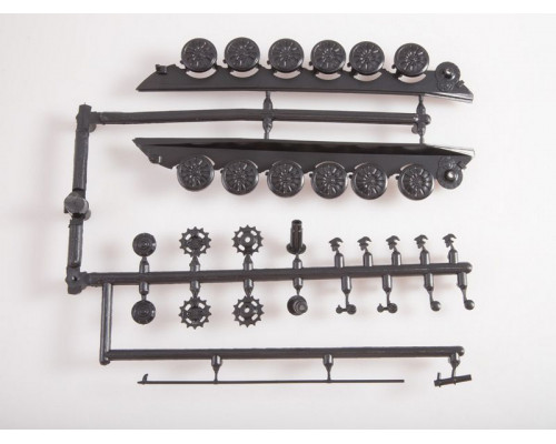 Сборная модель AVD Плавающий танк ПТ-76, 1/43