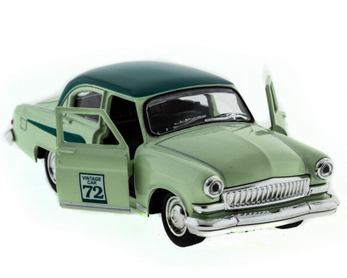 Машина АВТОПАНОРАМА инерц. ГАЗ-21 (винтаж) 1/43, в/к 14*7*5,5 см