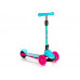 Самокат трехколесный Zumba  (розово-голубой)