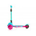 Самокат трехколесный Zumba  (розово-голубой)