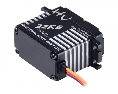 Сервомашинка цифровая JX Servo BLS-HV7132MG (71г/32.5/0.07/7.4V) бесколлекторная, Full metal