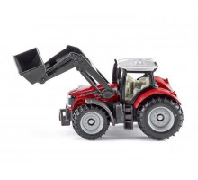 Трактор Siku 1484 Massey Ferguson с фронтальным погрузчиком