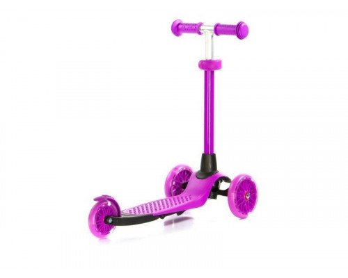 Самокат трехколесный Jet (фиолетовый)
