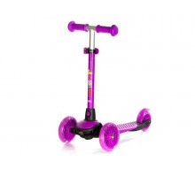 Самокат трехколесный Jet (фиолетовый)