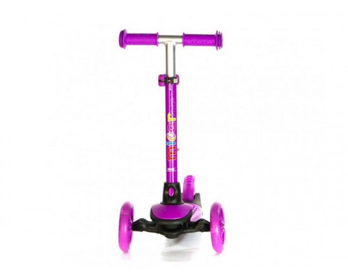 Самокат трехколесный Jet (фиолетовый)