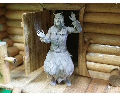 Фигурка СВМодель 6001 Баба-Яга, 1/35