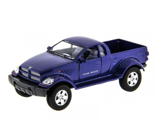 Машина Kinsmart DODGE Power Wagon  инерция (1/12шт.) 1:42 б/к