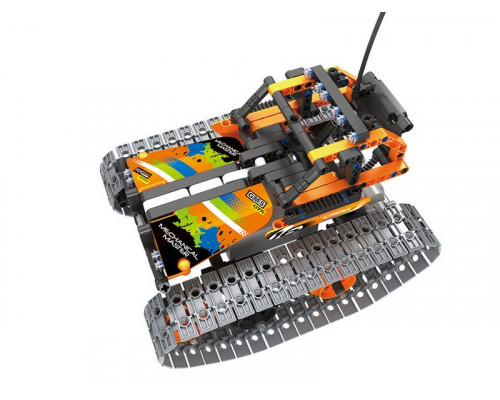 Р/У конструктор Qihui Mechanical Master Скоростной вездеход (392 детали), оранжевый