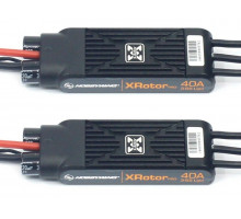 Бесколлекторный регулятор Hobbywing XRotor Pro-40A-
Wire Leaded-Dual Pack (40A-60A, Copter)