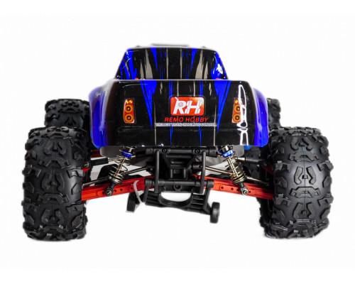 Радиоуправляемый монстр Remo Hobby Dinosaurs Master Brushless UPGRADE PLUS (синий) 4WD 2.4G 1/8 RTR