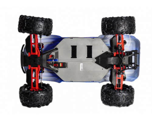 Радиоуправляемый монстр Remo Hobby Dinosaurs Master Brushless UPGRADE PLUS (синий) 4WD 2.4G 1/8 RTR