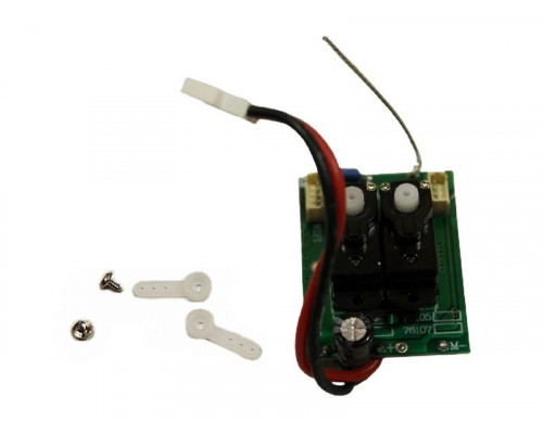 Приемник EAR411 4ch для самолета Volantex RC Trainstar Mini (гироскоп, серво)