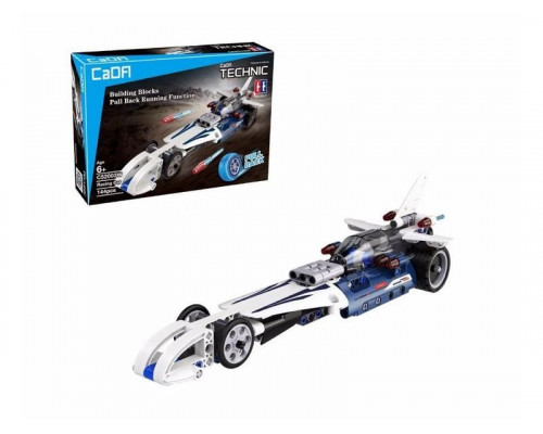 Конструктор CaDA Technic сверхзвуковой гоночный драгстер совместим с C52004W, инерция (144 дет.)