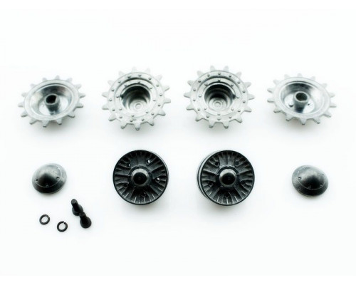 Ведущая звездочка и ленивец для танка ИС-2 (металл)