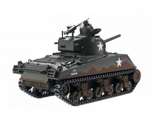 Р/У танк Torro Sherman M4A3, 1/16  2.4G, ИК-пушка, деревянная коробка