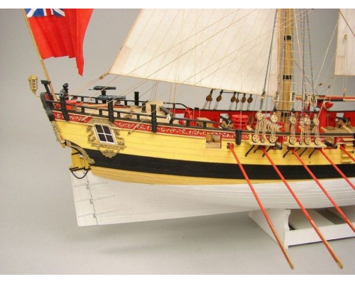 Сборная картонная модель Shipyard шлюп HMS Wolf (№49), 1/96