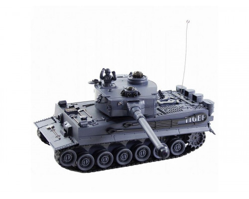 Радиоуправляемый танковый бой Zegan 99824 Русский Т34 и Немецкий Tiger, 1/28, 27Mhz, 40Mhz