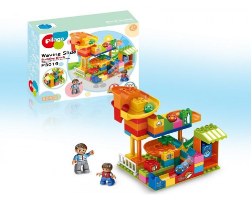 Конструктор Pilage Суши-бар (62 детали), лабиринт с шариками