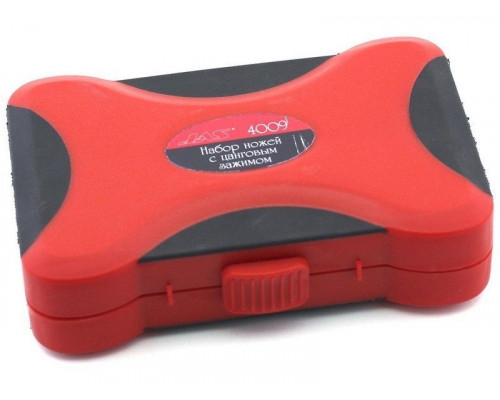 Набор ножей с цанговым зажимом (алюминий), 33 предмета