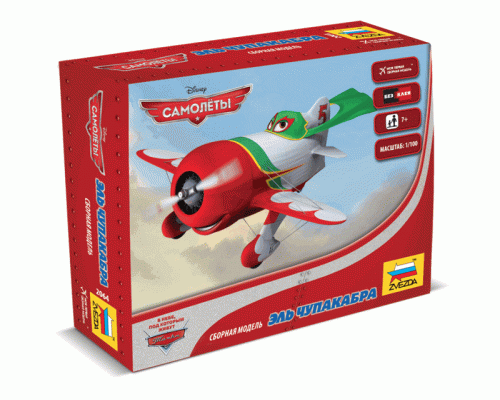 Сборная модель ZVEZDA Самолёты Эль Чупакабра, 1/100