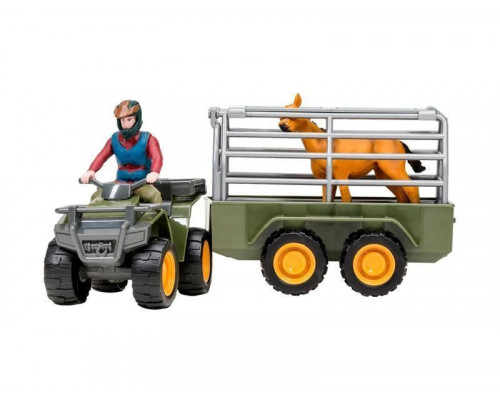 Набор фигурок MASAI MARA ММ205-020 серии На ферме: Перевозка животных 3 пр.