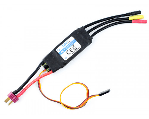 Регулятор скорости бесколлекторный 40A для планера Top RC T1800
