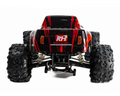 Радиоуправляемый монстр Remo Hobby Dinosaurs Master Brushless (красный) 4WD 2.4G 1/8 RTR