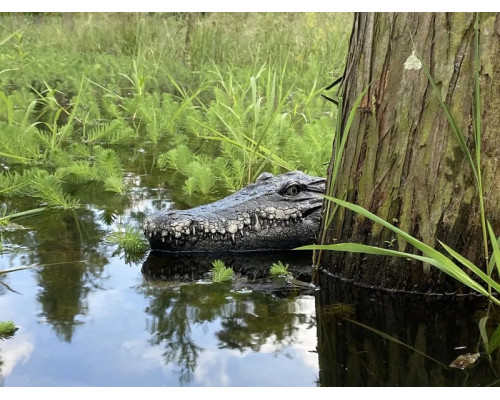 Радиоуправляемый катер Flytec V005 Крокодил, черный 2.4G RTR