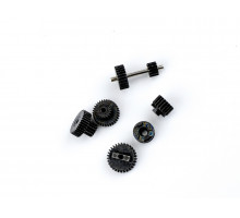 Комплект мет. шестеренок для 2-х скоростной кп с мотором WPL для B-14, B-24, C-14, C-24, B-16, B-36