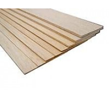 Бальза лист, 80-120kgs/cbm, 1000x100x1.5 Synhong