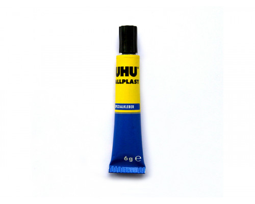 Клей универсальный для всех видов пластиков UHU Allplast, 6 г, блистер