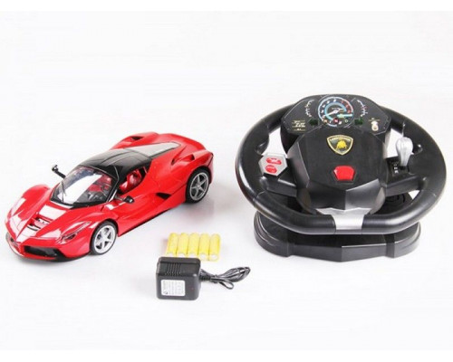 Р/У машина MZ Ferrari La Ferrari 2290F 1/14 GYRO-руль, открываются двери +акб
