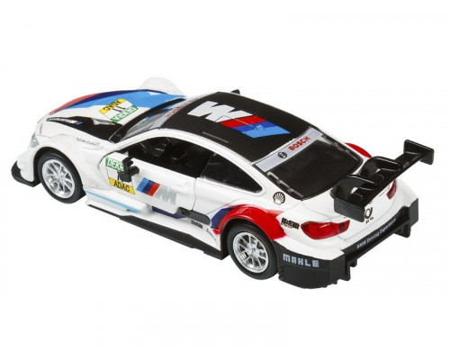 Машина АВТОПАНОРАМА BMW M4, 1/44, белый, инерция, откр. двери, в/к 17,5*12,5*6,5 см