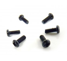 Винт с полукруглой головкой M3x8 под крестовую отвёртку 6шт.